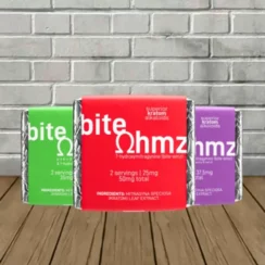 Bite Ohmz 7-Hydroxy Infused Chocolate Squares | 3 Pack