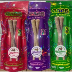 Caps By Good Morels THCa Pre-Rolls 2pk