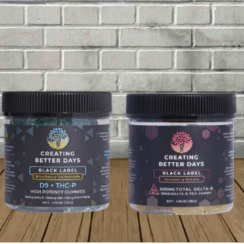 Creating Better Days Black Label High Potency Gummies