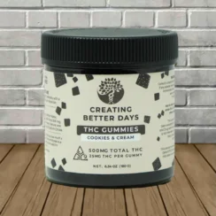 Creating Better Days Delta 9 THC Gummies 500mg