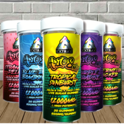 Delta Extrax Live Sugar Adios MF Blend Gummies 12000mg