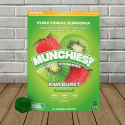 Delta Munchies Functional Euphoria Delta-9 Gummies | 20 Count