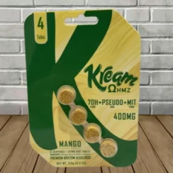 Kream 7OH + Pseudo + Mit Extract Tablets 4ct
