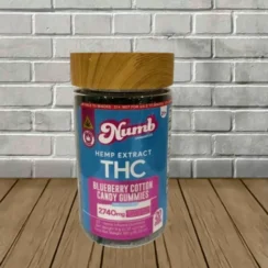 Numb Cannabis Co Delta 8 THC + Delta 9 THC Gummies 2740mg