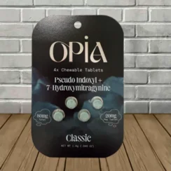 OPiA Pseudoindoxyl + 7-Hydroxymitragynine Chewable Tablets 4ct