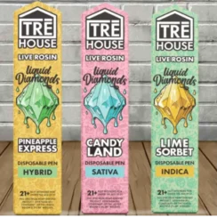 TRE House Live Rosin Liquid Diamonds Disposable 2g