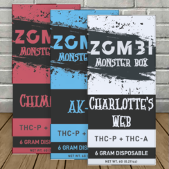 Zombi THCa + THCP Monster Box Disposable 6g